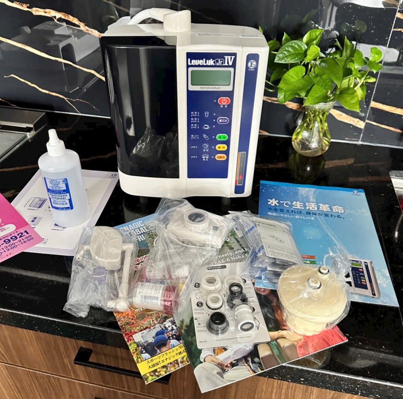 Lắp đặt máy lọc nước Kangen Leveluk JRIV chính hãng