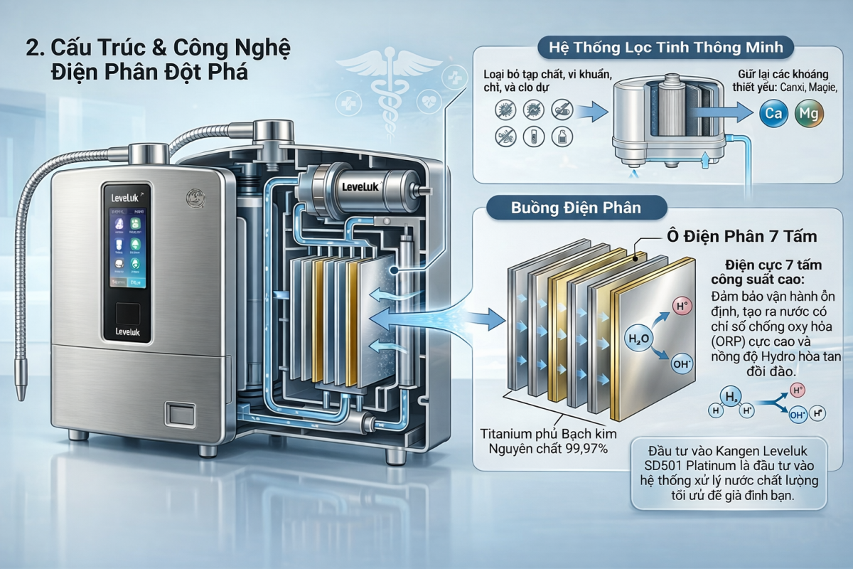 may loc nuoc kangen leveluk sd501 platinum